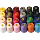 20/3 couleurs tournées de 40/2 60/3 100 de polyester fil de couture 5000 yards 8000m 10000 mètres