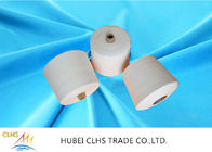 60/2 fil tourné par polyester 100% cru lumineux de blanc sur le cône de papier