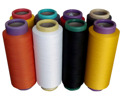 Ténacité 100D/2 élevée teinte qui respecte l'environnement de torsion du fil Z en nylon pour le tricotage