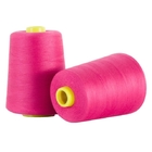 Le fil résistant coloré multi de polyester tortillent 40/2 50/2 60/2 5000 yards