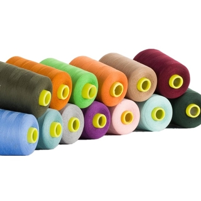 Vente à chaud de fil de couture à haute résistance à l'étirement vêtements de sport 40/2 fil de couture polyester