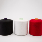 Les fils de polyesters tournés par anneau de haute résistance 50s comptent le cône de papier sans noeuds pour le tricotage