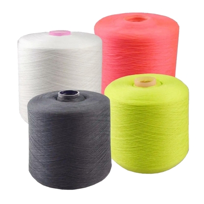 Fils teints 100% polyester filé 20/2, 30/2, 40/2 pour tricot et couture