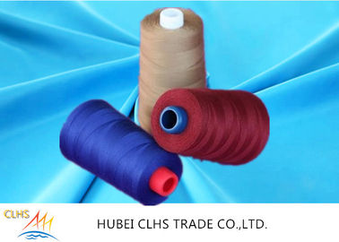 40/2 Fil de couture en polyester cousu à 100% 3000/4000/5000 m Couleur teinte