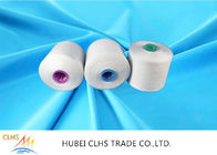 Fil 100% tordu par polyester de Ring Spun Yarn 20s/2 20s/3 20s/4 de polyester