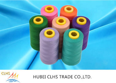 100% fil de polyester cousu pour l'industrie de la couture teint