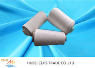 Compte blanc cru du fil tourné par polyester de haute résistance 20s anti- Pilling pour le sofa de couture