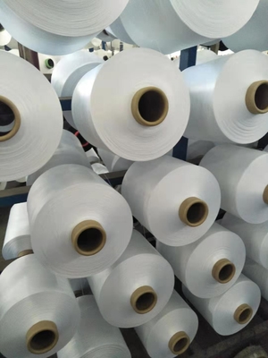 150D/48F/2 300D/96F/2 DTY NIM LIM Fil blanc brut 100% fil de polyester