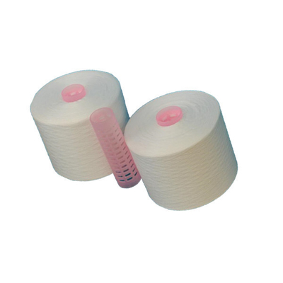 40/2, 50/2, 60/2 Fil de polyester à base simple en fils d'épingles, fil de tissage en polyester moins de boutons cassés