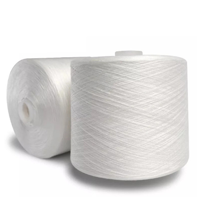 20S, 30S Fil blanc brut S à tordre 100% fil de polyester à base de spons