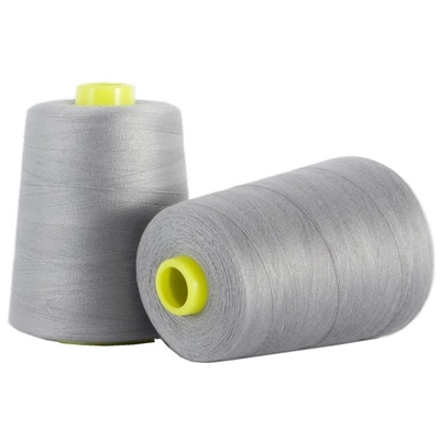 60/3 couleurs 100 fils de couture en polyester en spons pour machine à coudre industrielle