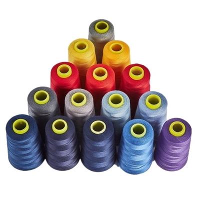 40/2 Fil de couture en polyester pour l'industrie 10000 mètres/cône