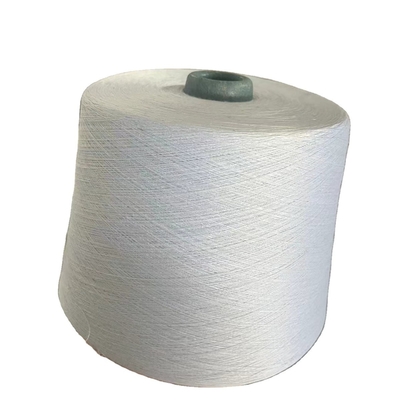 Fabricants de fils de polyester à l'aide d'un fil de spatule à l'aide d'un anneau de polyester 100% blanc brut