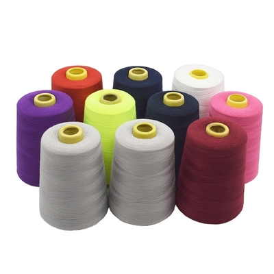 5000 Yards Fil de couture Polyester Fil de couture Fabrique multicolore en gros Fil de polyester
