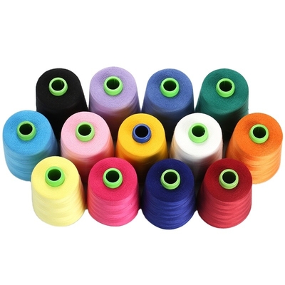 Chine 8000 Yards Polyester fil de couture étiré Polyester fil de couture pour les vêtements vente à chaud