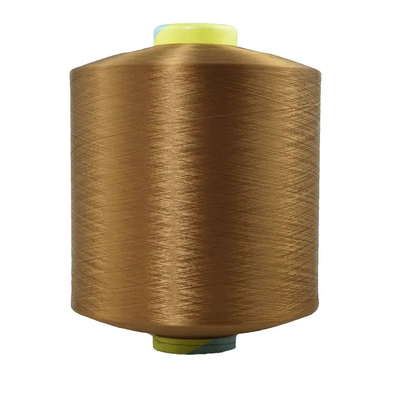 Couleurs teintes en noir 300D 100% fil de polyester fil de tricot tissage