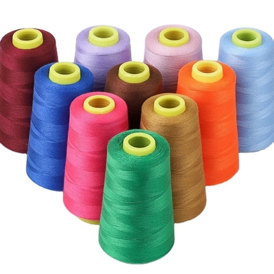 Chine usine 100% fil de couture en polyester 402 fil de polyester couleur fil personnalisable