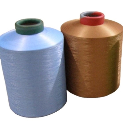 Prix d'usine DTY fil de polyester teint fil de polyester élastique soie à vendre à chaud