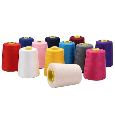 402 Fil de couture en polyester étiré Option polyester multicolore Fil pour robe en tissu