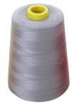 Fil de couture 40/2 5000yds usine en gros 100% polyester teinté en spons matière première pour la couture de vêtements