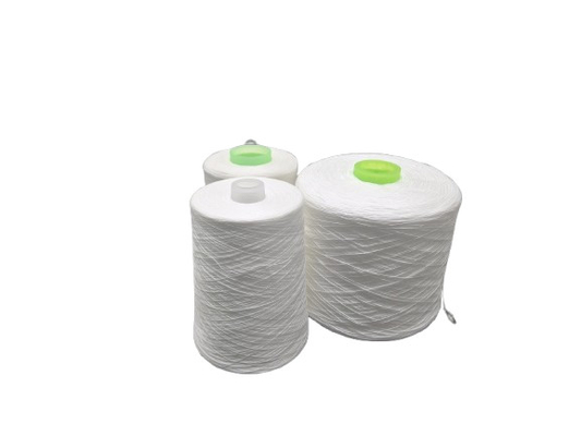 20/2 20/3 20/6 Blanc brut 100% en fil d'anneau en polyester en fil de couture en tricot