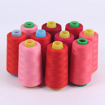 Fil de couture de haute qualité en gros pas cher 50/2 40/2 100 Fil de polyester pour la couture