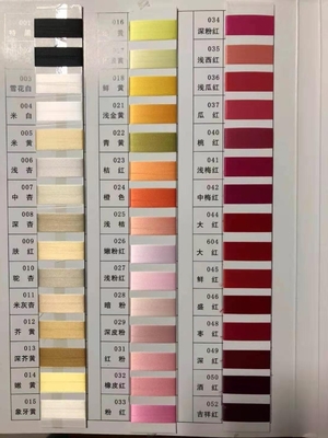 Couleurs 150D/48F DTY Fil de polyester pour tissus à tricoter
