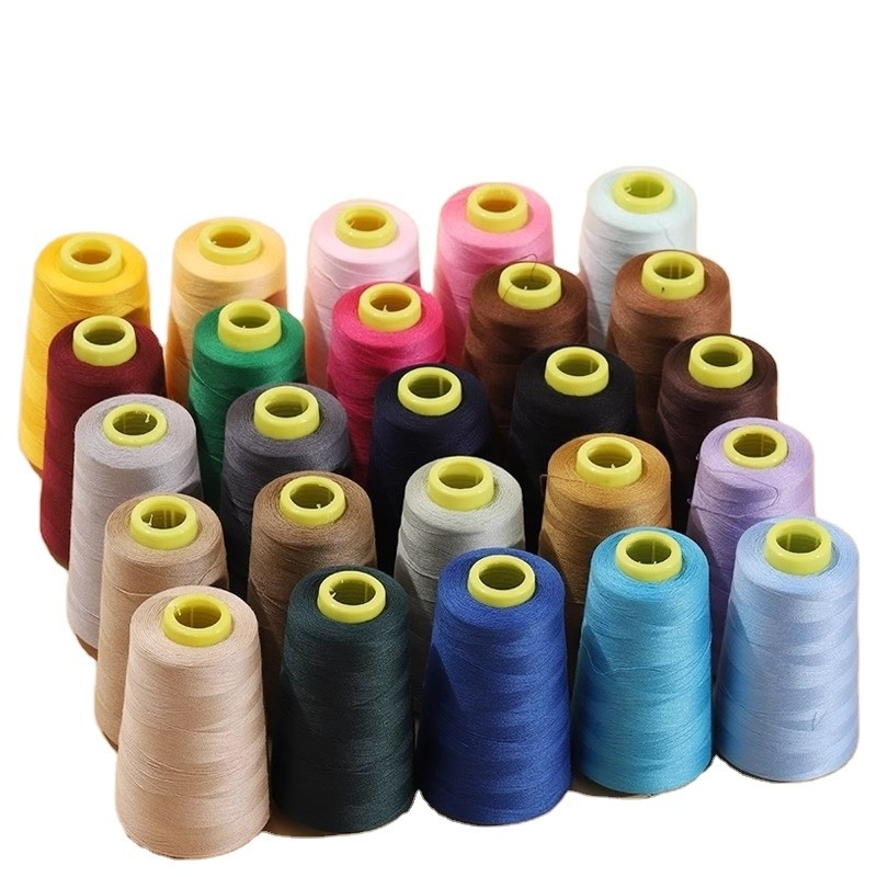 2500 Yards Fil à coudre Polyester Fil à coudre Taille personnalisée Prix de gros Fil à coudre Polyester