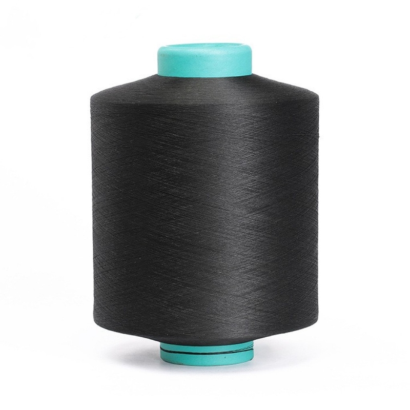 Noir Blanc SD HIM NIM DTY 100% fil de polyester pour les sièges d'auto
