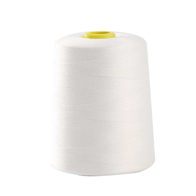 40/2 Fil de couture en polyester Fabricant fournisseur Fil personnalisé 3000 Yards Fil de couture en fil de couture pour la couture